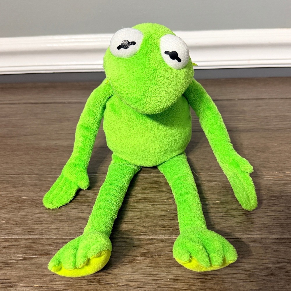 Kermit the Frog Plush The Muppets Disney Stuffed Animal Toy